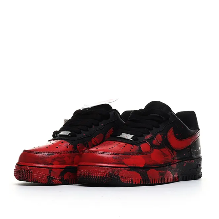 Nike Air Force 1 Low  Custom Blud Black