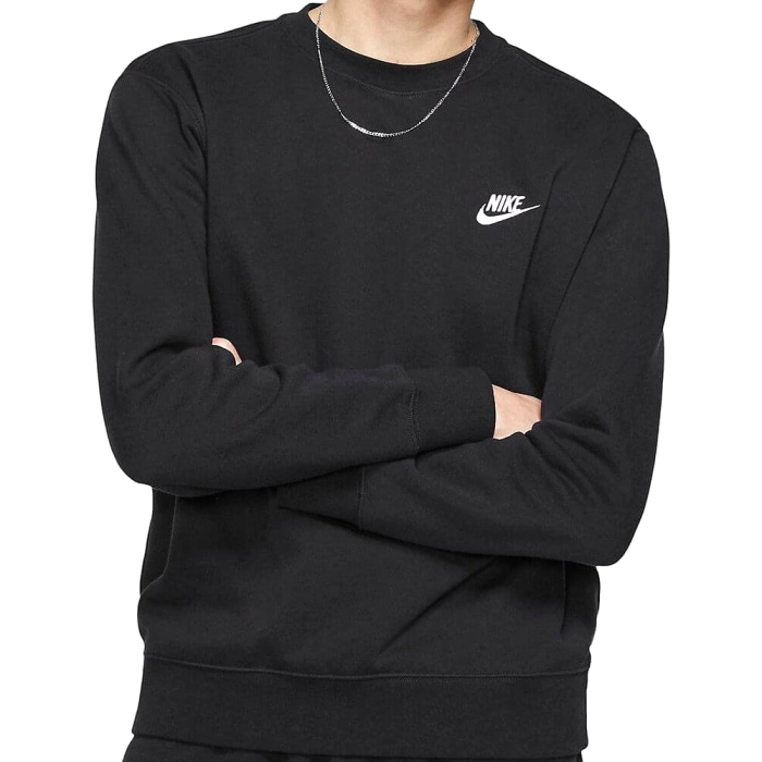 Світшот NIKE M NSW CLUB CRW FT BLACK