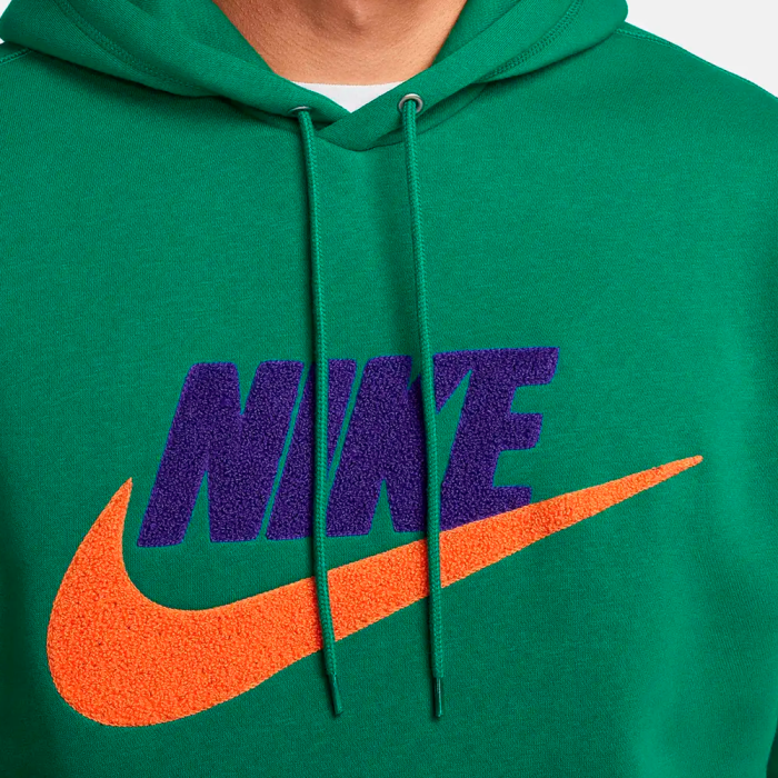 Худі NIKE CLUB FLEECE PULLOVER HOODIE GREEN