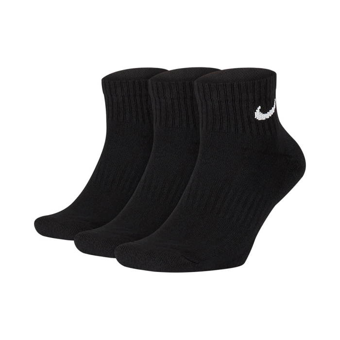 Шкарпетки NIKE U NK EVERYDAY CUSH ANKLE 3PR BLACK